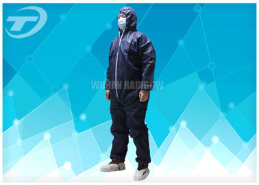 Professional SMS Fabric Disposable Coverall Suit Comfortable For Painters
